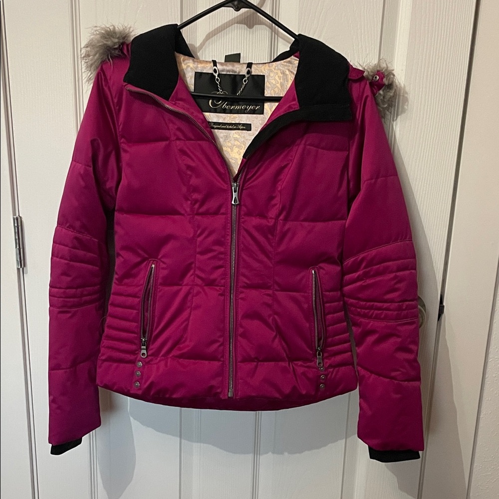 Obermeyer Women's Fuchsia Puffer Jacket